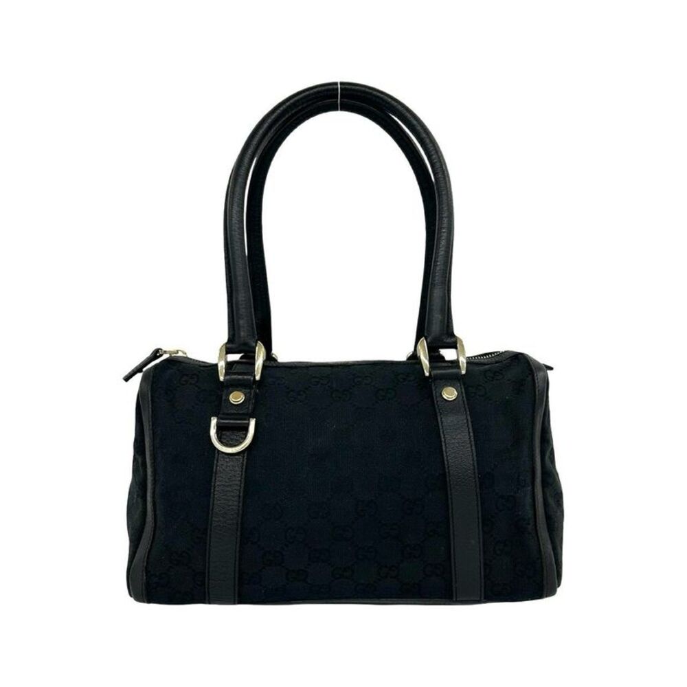 Gucci GG Canvas Leather Handbag